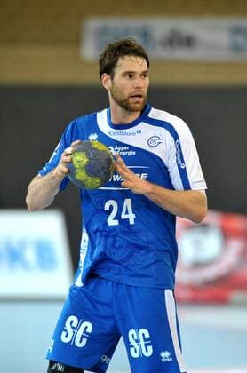 23-02-2013 pmk MU115870 Handball Herren Bundesliga Saison 2012 2013 VfL Gummersbach Fredrik LARSSON Gummersbach