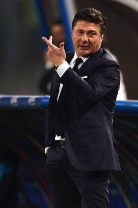 Walter Mazzarri coach Napoli .Napoli 01 03 2013 Stadio San Paolo.Football Calcio 2012 2013 Serie A. andreaxstaccioli