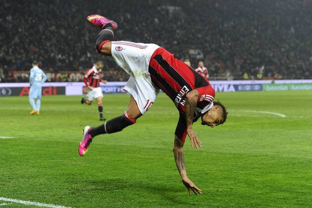 Mg Milano 02 03 2013 - campionato di calcio serie A Milan-Lazio Torjubel Kevin-Prince Boateng 