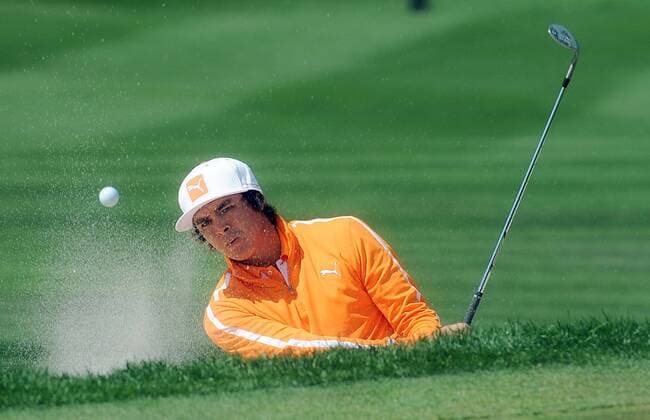 March 3, 2013 - Palm Beach Gardens, FL, USA - Rickie Fowler hits out out of a greenside bunker on the third hold during the final round of the Honda Classic in Palm Beach Gardens, Florida, Sunday, March 3, 2013. Honda Classic 2013 - ZUMAm67