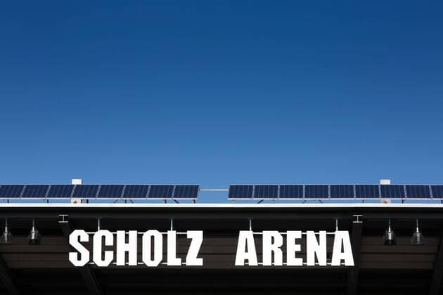 Football: Germany, 2. Bundesliga Stadium of VfR Aalen, Scholz Arena,