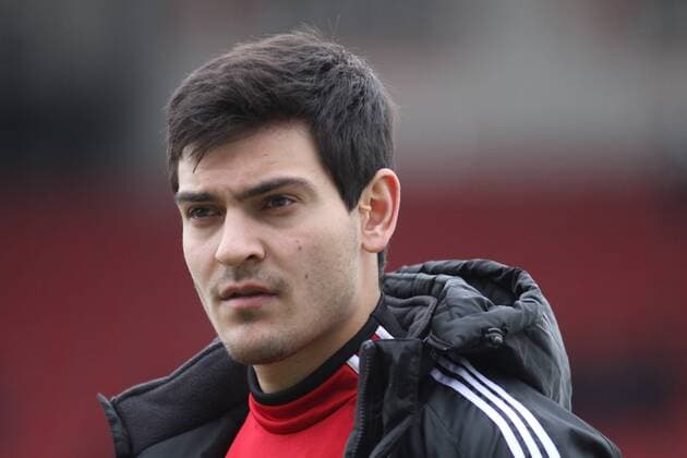 Jonas Hummels (SpVgg Unterhaching) Fussball 3. Liga 02.03.2013 SpVgg Unterhaching - Alemannia Aachen