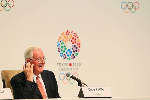 Craig Reedie, MARCH 7, 2013 : International Olympic Committee (IOC) Vice President Craig Reedie attends a Press conference about presentations of Tokyo 2020 bid Committee in Tokyo, Japan.  (qdwa025838)