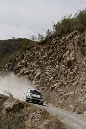 Sebastien Ogier (F), Julien Ingrassia (F) Volkswagen Polo R WRC Motorsport Rallye WM (2013) WRC Rally Mexico 2013 Rally Mexico 2013