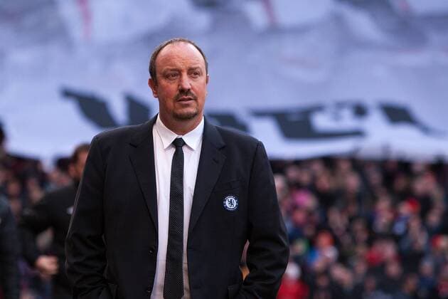 Football - 2012 2013 FA Cup - Sixth Round - Manchester United vs. Chelsea Manager of Chelsea, Rafa Benitez at Old Trafford 