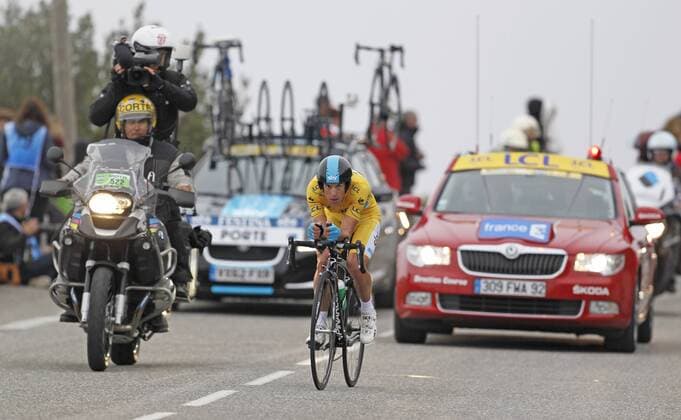 RADSPORT - PARIS-NICE - 10.03.2013, ETAPPE 7 - NICE > COL D EZE, GESAMTSIEGER WINNER: RICHIE PORTE (AUS SKY), -
