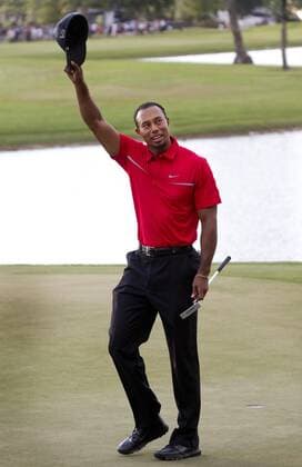 March 10, 2013 - Doral, FL, USA - Tiger Woods wins the World Golf Championships Cadillac Championship at the Trump Doral Golf Club and Resort in Doral, Florida, Sunday, March 10, 2013. World Golf Championships Cadillac Championship - ZUMAm67