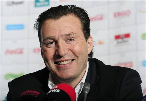 Marc Wilmots ( coach Belgique ) FOOTBALL : Belgien - Pressekonferenz - - Bruxelles - 14 03 2013 Photonews Panoramic 