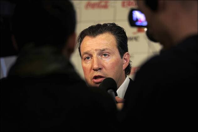 Marc Wilmots ( coach Belgique ) FOOTBALL : Belgien - Pressekonferenz - - Bruxelles - 14 03 2013 Photonews Panoramic 