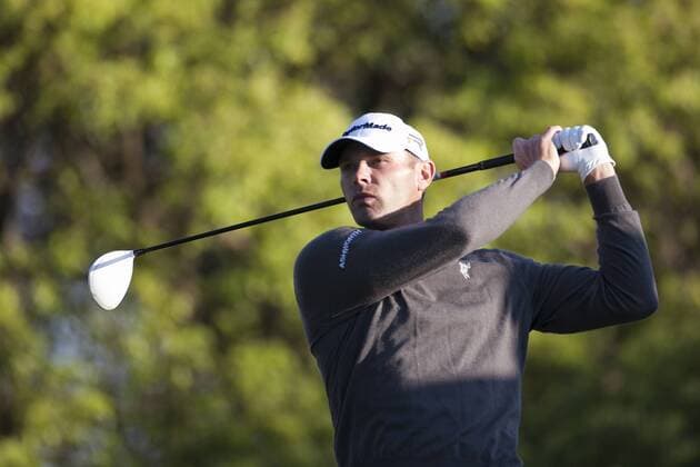 March 14, 2013 - Palm Harbor, FL, USA - Shawn Stefani tees off on the 6th hole during the first round of the Tampa Bay Championship at Innisbrook on Thursday, March 14, in Palm Harbor, Florida. Stefani finished at 6-under for the day. PGA Golf Herren Tampa Bay Championship - ZUMAm67