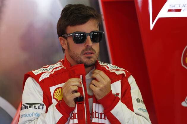Motorsports: FIA Formula One World Championship 2013, Grand Prix of Australia, 3 Fernando Alonso (ESP, Scuderia Ferrari), xHOCHxZWEIx