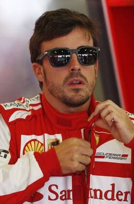 Motorsports: FIA Formula One World Championship 2013, Grand Prix of Australia, 3 Fernando Alonso (ESP, Scuderia Ferrari), xHOCHxZWEIx