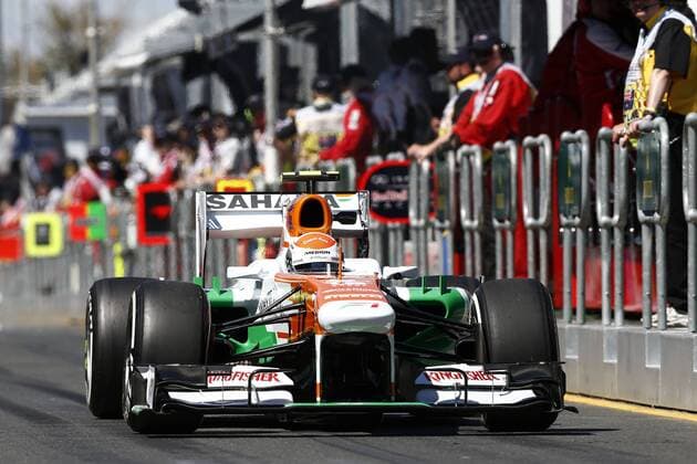 Motorsports: FIA Formula One World Championship 2013, Grand Prix of Australia, 15 Adrian Sutil (GER, Sahara Force India F1 Team), xHOCHxZWEIx