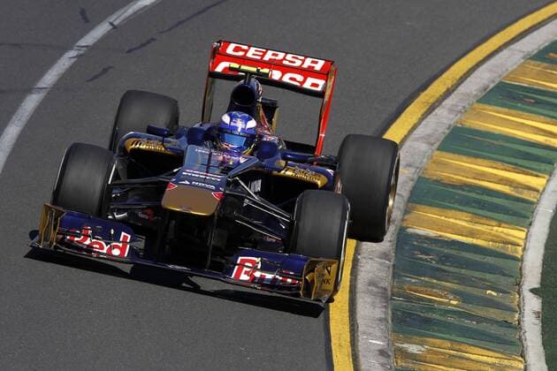 Motorsports: FIA Formula One World Championship 2013, Grand Prix of Australia, 19 Daniel Ricciardo (AUS, Scuderia Toro Rosso), xHOCHxZWEIx