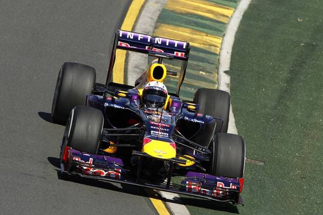 Motorsports: FIA Formula One World Championship 2013, Grand Prix of Australia, 1 Sebastian Vettel (GER, Infiniti Red Bull Racing), xHOCHxZWEIx