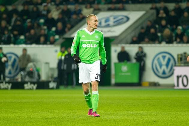 Thomas Kahlenberg (VfL Wolfsburg) - 1. Fußball Bundesliga Punktspiel Saison 2012-13 VFL Wolfsburg vs. Fortuna Düsseldorf in der Volkswagen Arena Wolfsburg - Freisteller, Aktion, 15.03.2013, Deutschland, Fußball, Mann, Männer