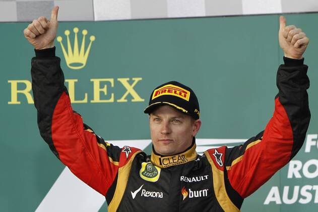 Motorsports: FIA Formula One World Championship 2013, Grand Prix of Australia, 7 Kimi Räikkönen (FIN, Lotus F1 Team), xHOCHxZWEIx