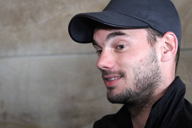 Wesley Sneijder Arrival Dutch team 2012 2013 xVIxJaapxHoekxIVx 1454029