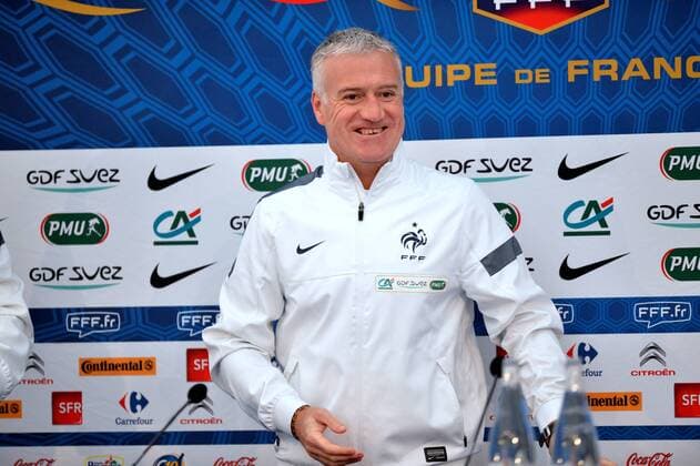 Didier Deschamps (selectionneur France) FOOTBALL : Conference de Presse - Equipe de france - 18 03 2013 AnthonyBIBARD FEP Panoramic 