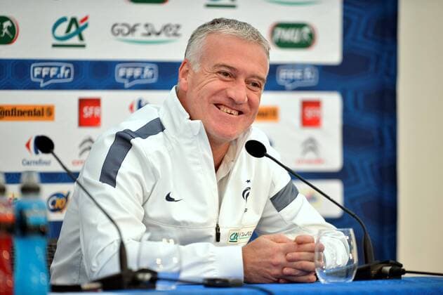 Didier Deschamps (selectionneur France) FOOTBALL : Conference de Presse - Equipe de france - 18 03 2013 AnthonyBIBARD FEP Panoramic 
