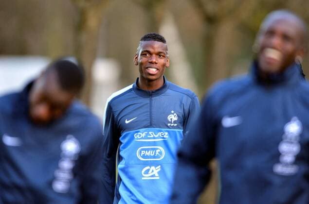 Paul Pogba (fra) FOOTBALL : Entrainement - Equipe de france - 18 03 2013 AnthonyBIBARD FEP Panoramic 