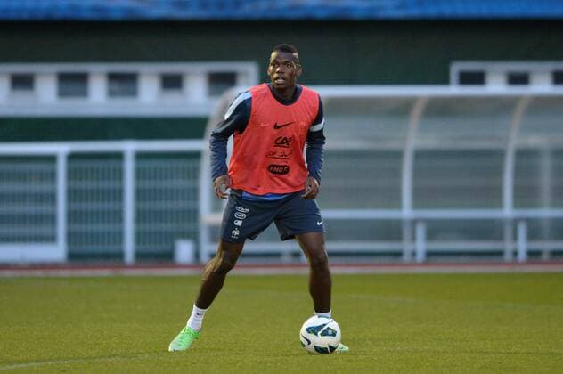 Paul Pogba (fra) FOOTBALL : Entrainement - Equipe de france - 18 03 2013 AnthonyBIBARD FEP Panoramic 