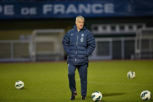 Didier Deschamps (fra) FOOTBALL : Entrainement - Equipe de france - 18 03 2013 AnthonyBIBARD FEP Panoramic 