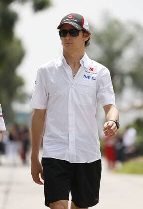 Motorsports: FIA Formula One World Championship 2013, Grand Prix of Malaysia, 12 Esteban Gutierrez (MEX, Sauber F1 Team), xHOCHxZWEIx