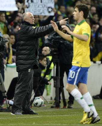 Genf, Brasilien - Italien Felipe Scolari-Oscar 