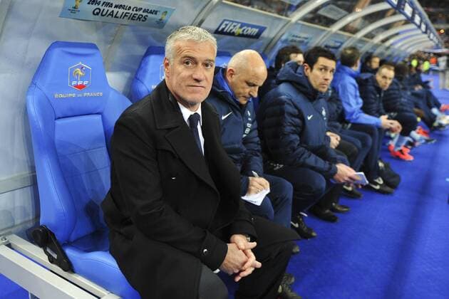 Didier Deschamps (France) selectionneur - Guy Stephan FOOTBALL : France vs Georgie - Qualifications - 22 03 2013 JBAutissier Panoramic 