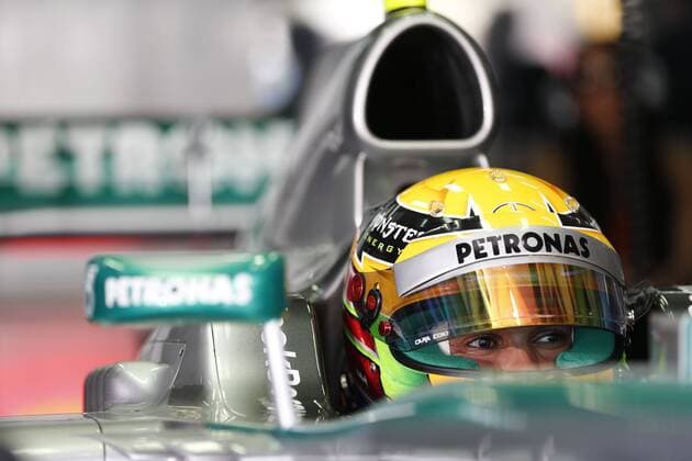 Motorsports: FIA Formula One World Championship 2013, Grand Prix of Malaysia, 10 Lewis Hamilton (GBR, Mercedes AMG Petronas F1 Team), xHOCHxZWEIx