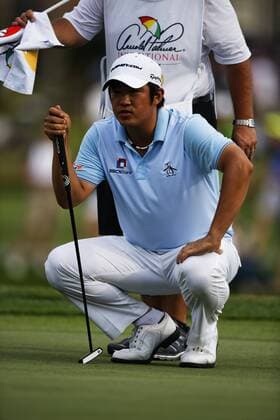 March 23, 2013 - Orlando, Florida, U.S - JOHN HUH looks at the 17th green during the third round of the Arnold Palmer Invitational at the Bay Hill Club and Lounge in Orlando, Fl. Golf 2013 - Arnold Palmer Invitational - Round Three  - ZUMArno