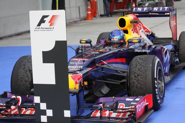 formula 1 GP, Malaysia in Kuala Lumpur Sepang, 24.03.2013, Sebastian Vettel, Red Bull Racing, Photo:mspb Thomas Melzer formula 1 GP, Malaysia, Sebastian Vettel,