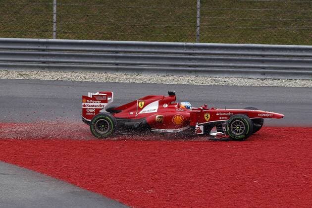 Motorsports: FIA Formula One World Championship 2013, Grand Prix of Malaysia, 3 Fernando Alonso (ESP, Scuderia Ferrari), xHOCHxZWEIx