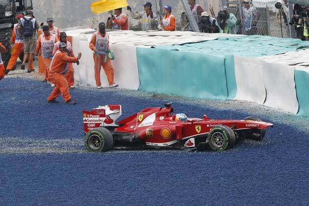 Motorsports: FIA Formula One World Championship 2013, Grand Prix of Malaysia, 3 Fernando Alonso (ESP, Scuderia Ferrari), xHOCHxZWEIx