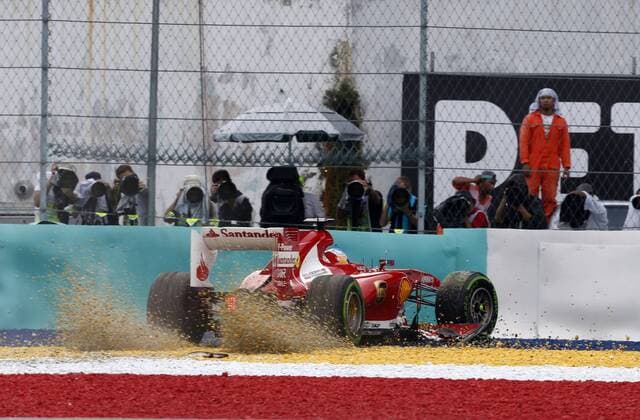 Motorsports: FIA Formula One World Championship 2013, Grand Prix of Malaysia, 3 Fernando Alonso (ESP, Scuderia Ferrari), xHOCHxZWEIx