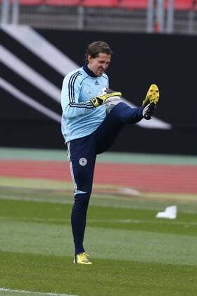 24.03.2013 - Fussball - DFB Deutsche Nationalmannschaft - WM-Qualifikation - Training - MaWi - Rene Adler (12, Deutschland ) Einzelbild Freisteller