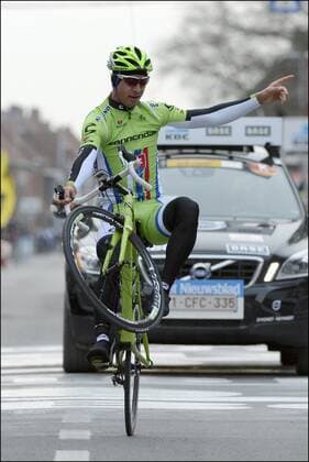 Peter Sagan (Slovakia Team Cannondale) - victoire CYCLISME : Classic Gand - Wevelgem - 24 03 2013 PHOTONEWS PANORAMIC 