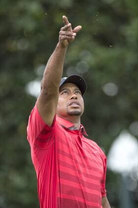 March 24, 2013 - Orlando, Florida, U.S. - TIGER WOODS tests the wind on the par 3 second tee during final round golf action of the Arnold Palmer Invitational presented by Mastercard held at Arnold Palmer s Bay Hill Club & Lodge. Golf 2013 - Arnold Palmer Invitational - Final Round - ZUMAcg2