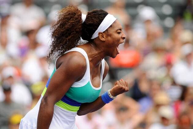Serena Williams (USA) TENNIS : Tournoi de Miami - WTA Tennis Damen - 25 03 2013 virginiebouyer tennismag panoramic 