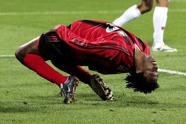 19.10.2004 Champions League Bayer Leverkusen-AS Rom Roque Junior - Bayer Leverkusen