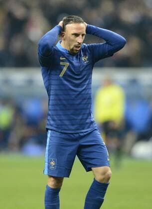 Franck Ribery ( France ) FOOTBALL : France vs Espagne - Qualifications- Paris - 26 03 2013 FedericoPestellini Panoramic 