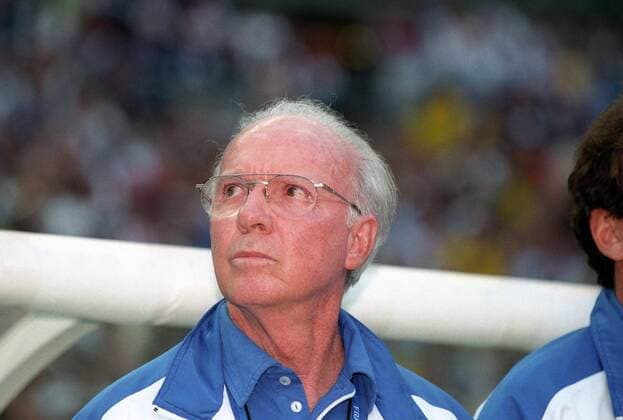 Nationaltrainer Mario Zagallo (BRA)