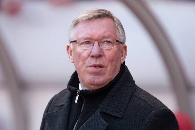 Football - 2012 2013 Premier League - Sunderland vs. Manchester United Alex Ferguson, manager of Manchester United at the Stadium of Light 