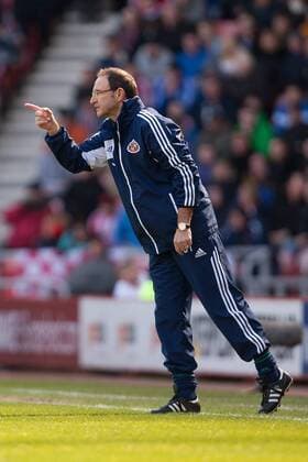 Football - 2012 2013 Premier League - Sunderland vs. Manchester United Manager of Sunderland, Martin O Neill at the Stadium of Light 