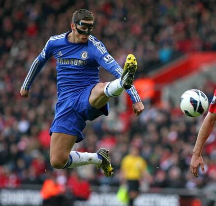 Football - 2012 2013 Premier League - Southampton FC - Chelsea FC London; Fernando Torres of Chelsea in action at St Mary s Stadium Southampton 