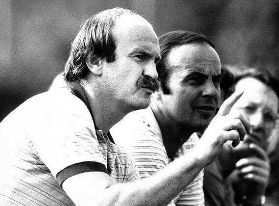 Trainer Horst Köppel (Arminia Bielefeld)