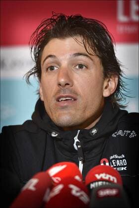 Fabian Cancellara (SUI) - Team Radioshack Leopard CYCLISME : Conference de Presse - Paris Roubaix - 05 04 2013 PhotoNews Panoramic 