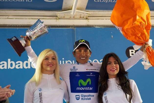 Nairo Quintana (COL) - Movistar - Tour du Pays Basque - Etappe 6 - Beasain - Zeitfahren - 06 04 2013 Photocall3000 