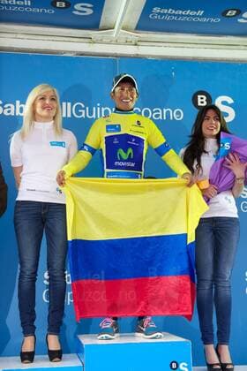 Nairo Quintana (COL) - Movistar - Tour du Pays Basque - Etappe 6 - Beasain - Zeitfahren - 06 04 2013 Photocall3000 
